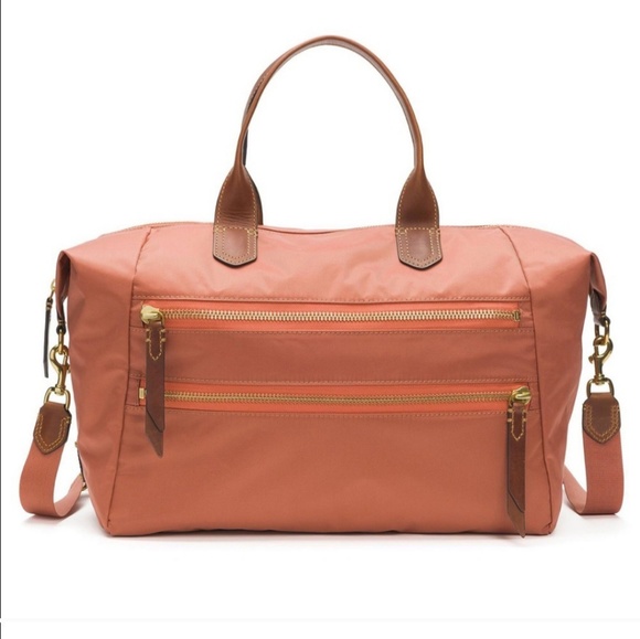 NWT FRYE Ivy Overnight Bag in Dusty Rose - Picture 2 of 5
